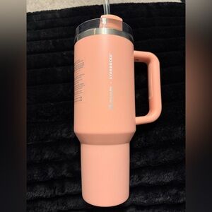 Stanley x Starbucks Peach Tumbler. NWT